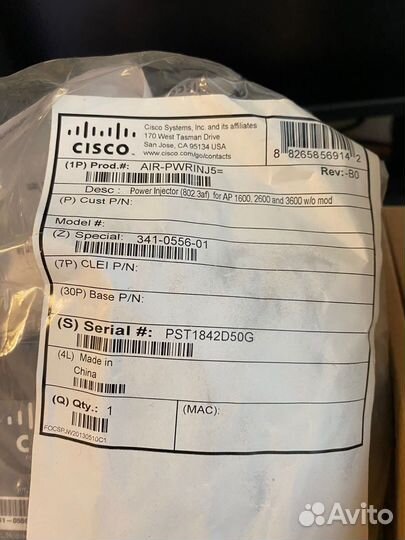 POE для Cisco, ubiquiti и дрогое