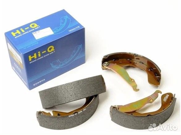 Колодки тормозные задние hyundai accent (tagaz