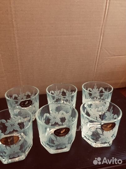Стопки хрусталь СССР
