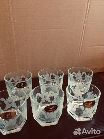 Стопки хрусталь СССР