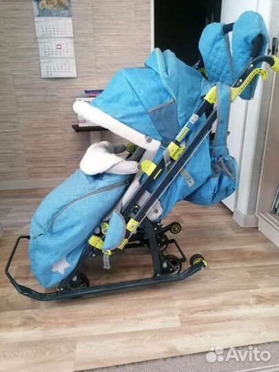 Детские санки коляска бу