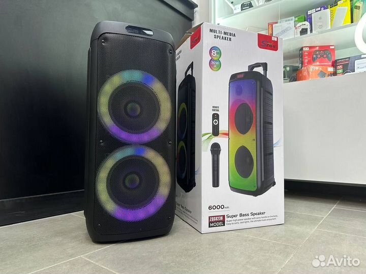 Блютуз колонка большая ZQS-8235