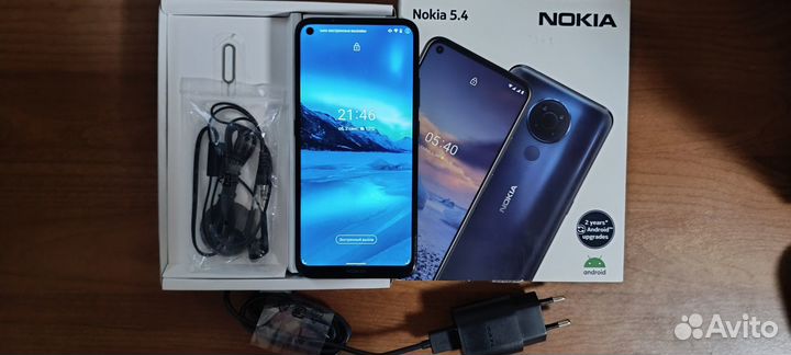 Телефон Nokia 5.4, 4/64