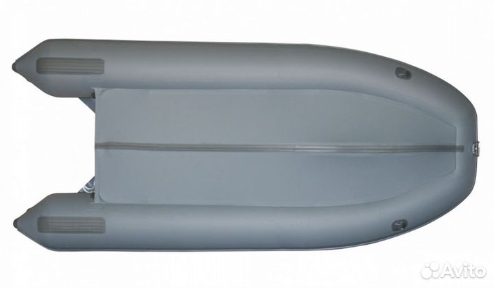 Лодка пвх Кайман N-380 серый