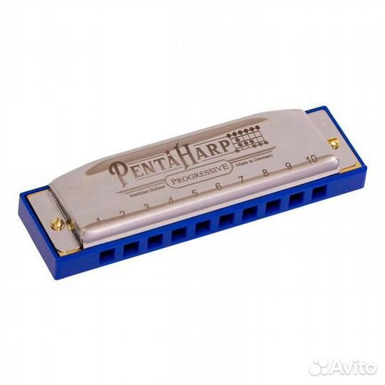 Губная гармошка Hohner Progressive pentaharp Bbm