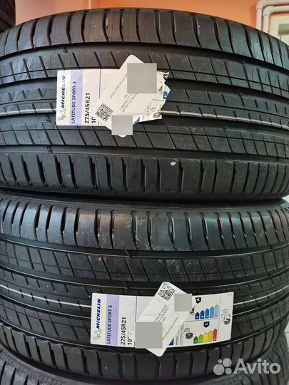 Michelin Latitude Sport 3 275/45 R21 и 315/40 R21 111Y