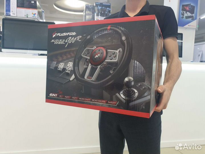 Руль flashfire suzuka Racing Wheel ES900R