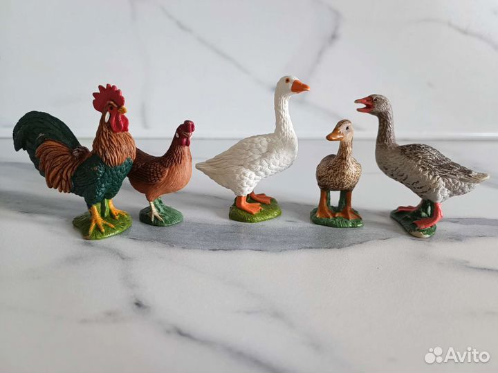 Фигурки Schleich домашние птицы