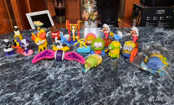 Игрушки из макдональдса