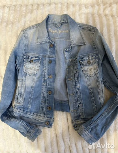 Джинсовая куртка pepe jeans