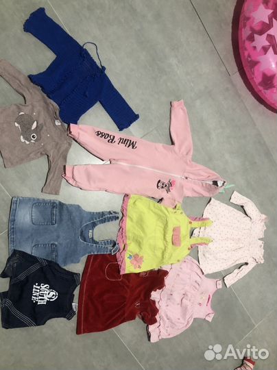 Вещи пакетом на девочку от 1,5 летдо 2-2,5