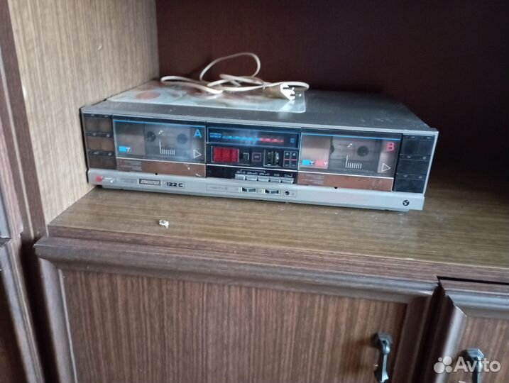 Кассетная дека вега 122