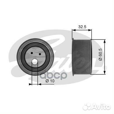 Натяжной ролик привода грм PowerGrip T41054 Gates