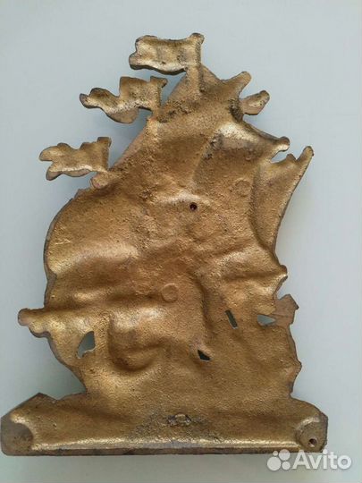 Корабль, латунь