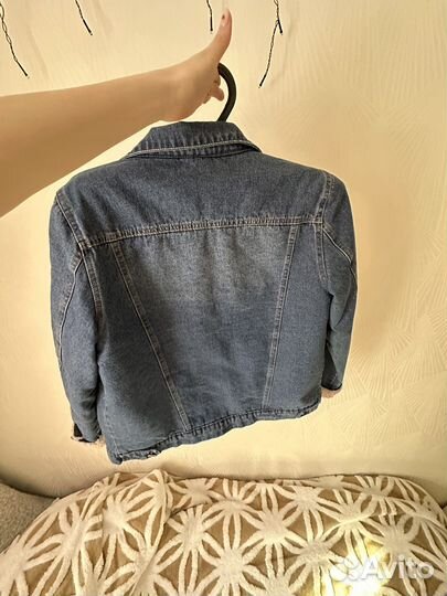 Куртка джинсовая утепленная