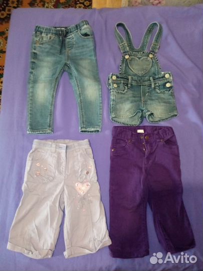 Вещи на девочку, рост 86