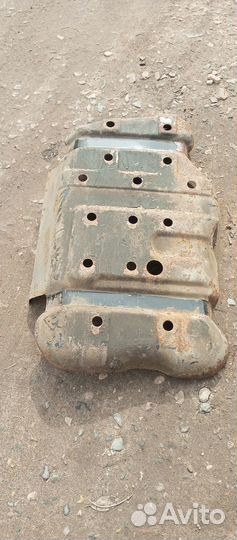 Защита бензобака ленд крузер 80