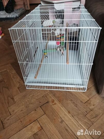 Клетка вольер для птиц большая б/у