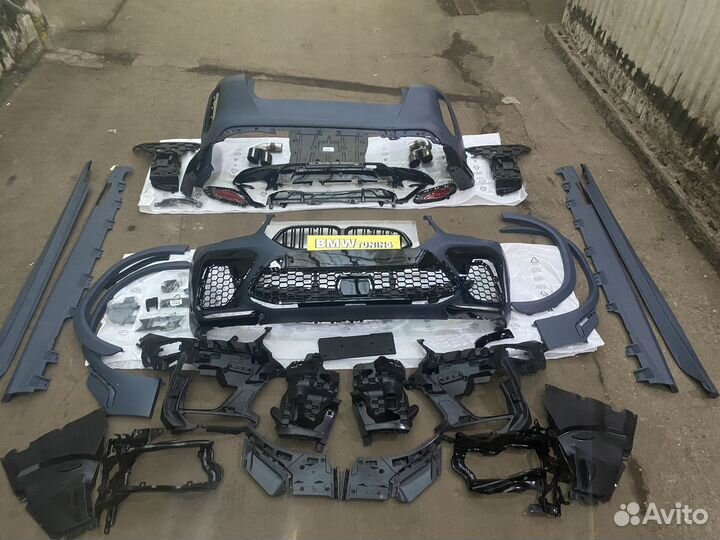 Обвес на BMW X6 G06 переделка в X6m F96