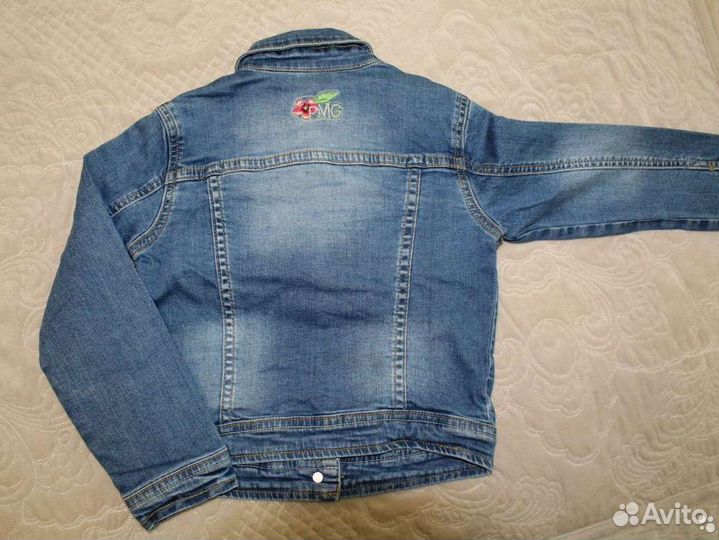 Кардиган, джинсовка 4-6 лет