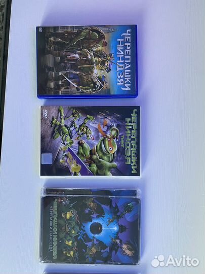 Диски Черепашки ниндзя