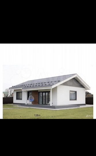 Коттедж 130 м² на участке 10,5 сот.