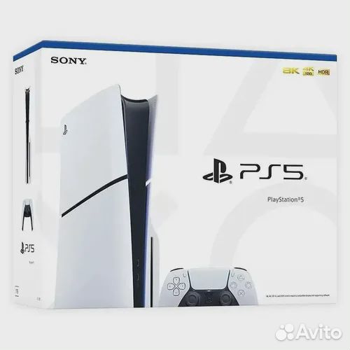 Игровая приставка Sony PlayStation 5 Slim, SSD 1Tb