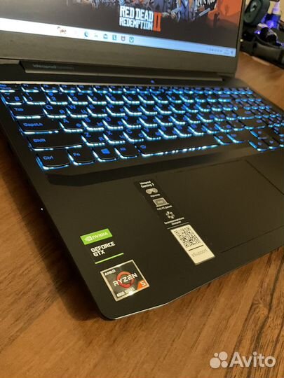 Игровой ноутбук Lenovo Ryzen 5 4600H GTX1650