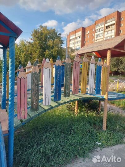 Детская горка уличная бу