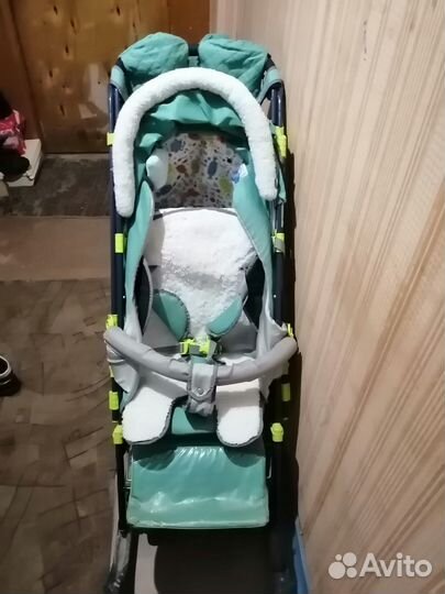 Детские санки коляска бу