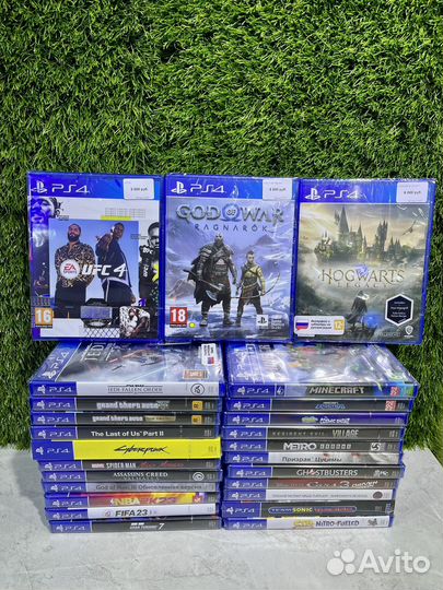Новые диски с играми для Sony PS4/PS5