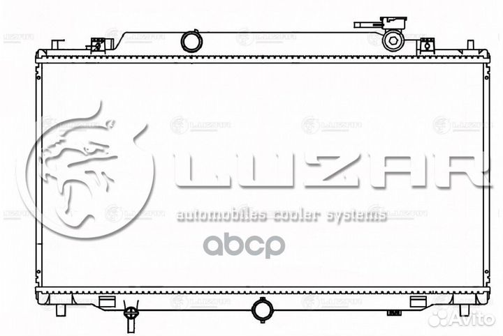Радиатор охл. LRc 251PE luzar