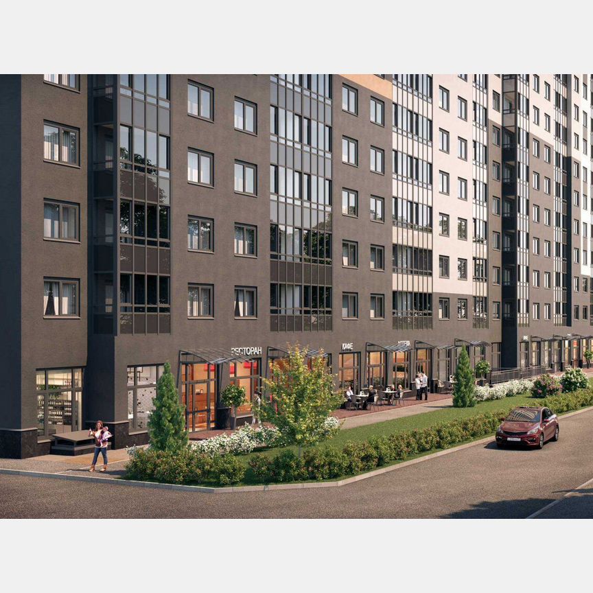 2-к. квартира, 44,3 м², 19/25 эт.
