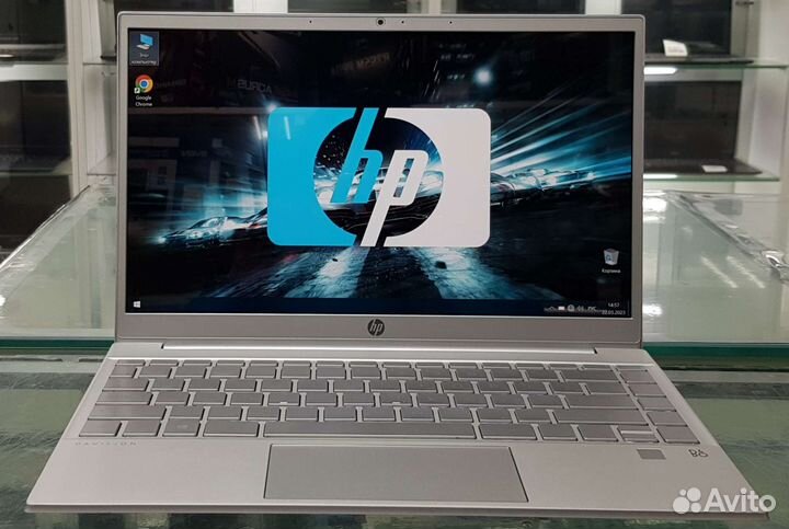 Компактный ноутбук HP i3 11gen 8gb SSD IPS FHD