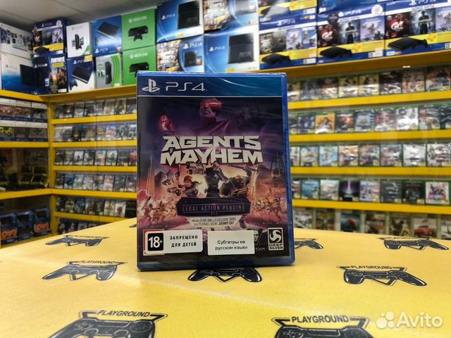 Agents of Mayhem PS4 Новый диск