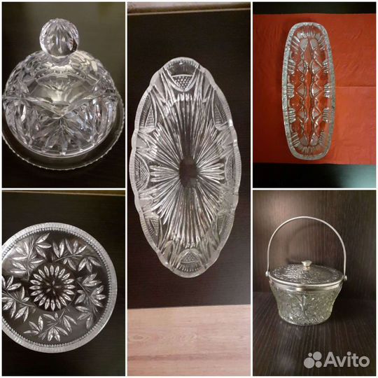 Хрусталь, стекло (СССР, гдр)