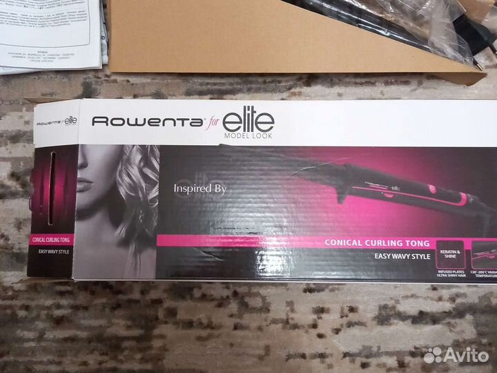 Конусная плойка Rowenta for elite model look