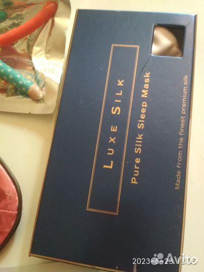 Бижутерия кошелек маска для сна (шелк) и др