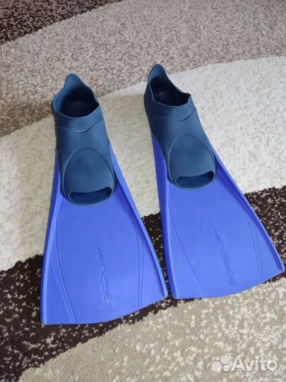 Ласты укороченные nabaiji (Декатлон) размер 36-37