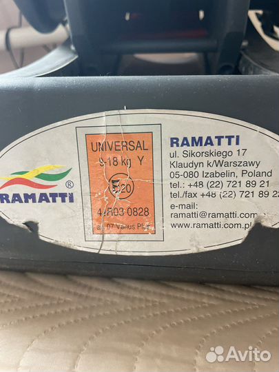 Детское автокресло Ramatti