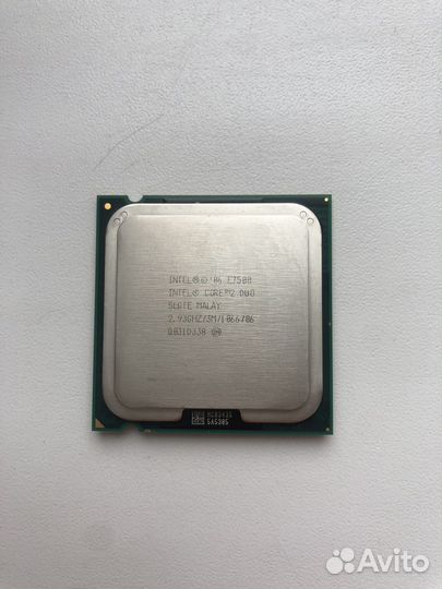 Процессор intel core 2 Duo