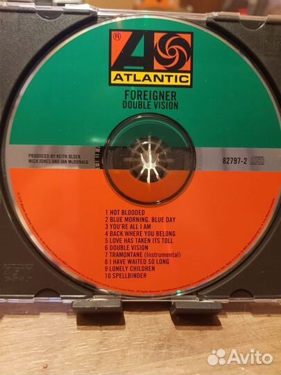 Foreigner double vision cd