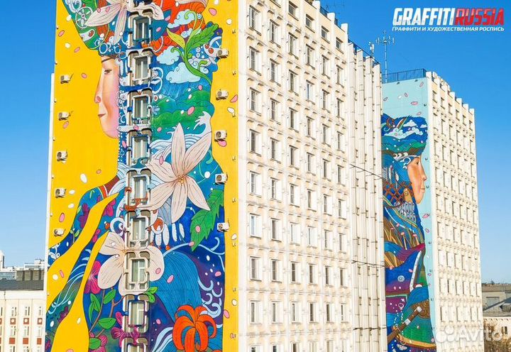 Интерьерные картины от художников Graffiti Russia