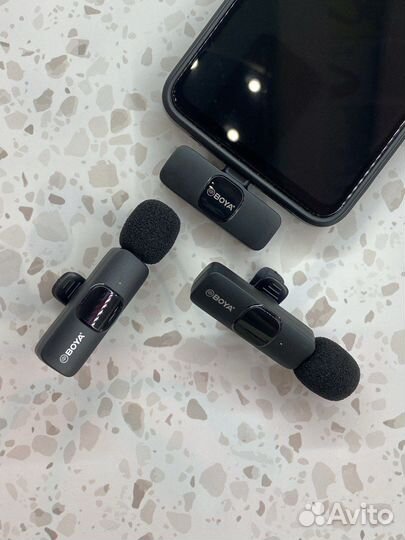 Петличный микрофон boya