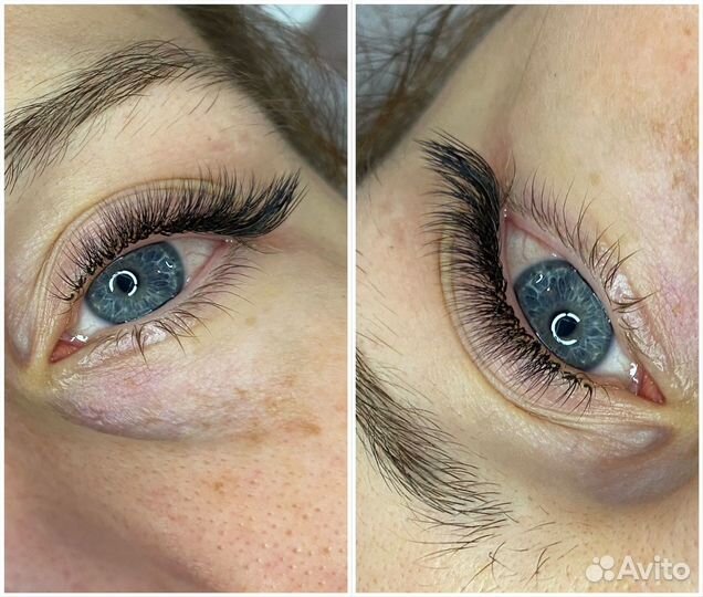Наращивание ресниц на дому