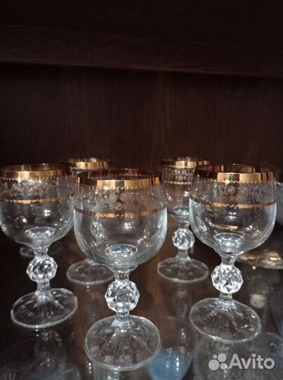 Бокалы для вина Bohemia Grustal