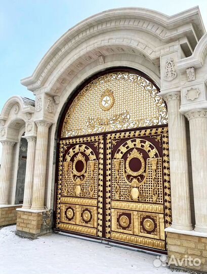 Кованные ворота