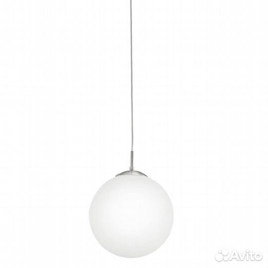 Люстра подвесная металл и стекло современная