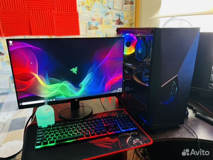 Мощный игровой компьютер RX6600