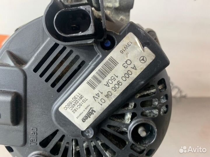 Генератор Mercedes C-Class W204 OM651 2.2 CDI 2013